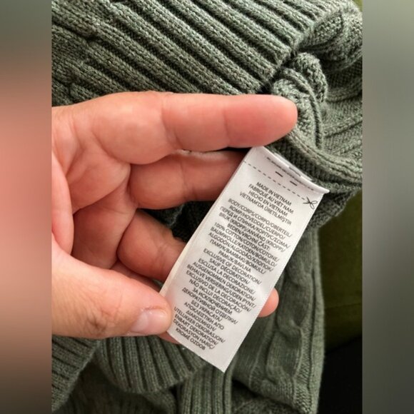 Polo Ralph Lauren Cable knit cotton crewneck Sweater - Picture 8 of 8